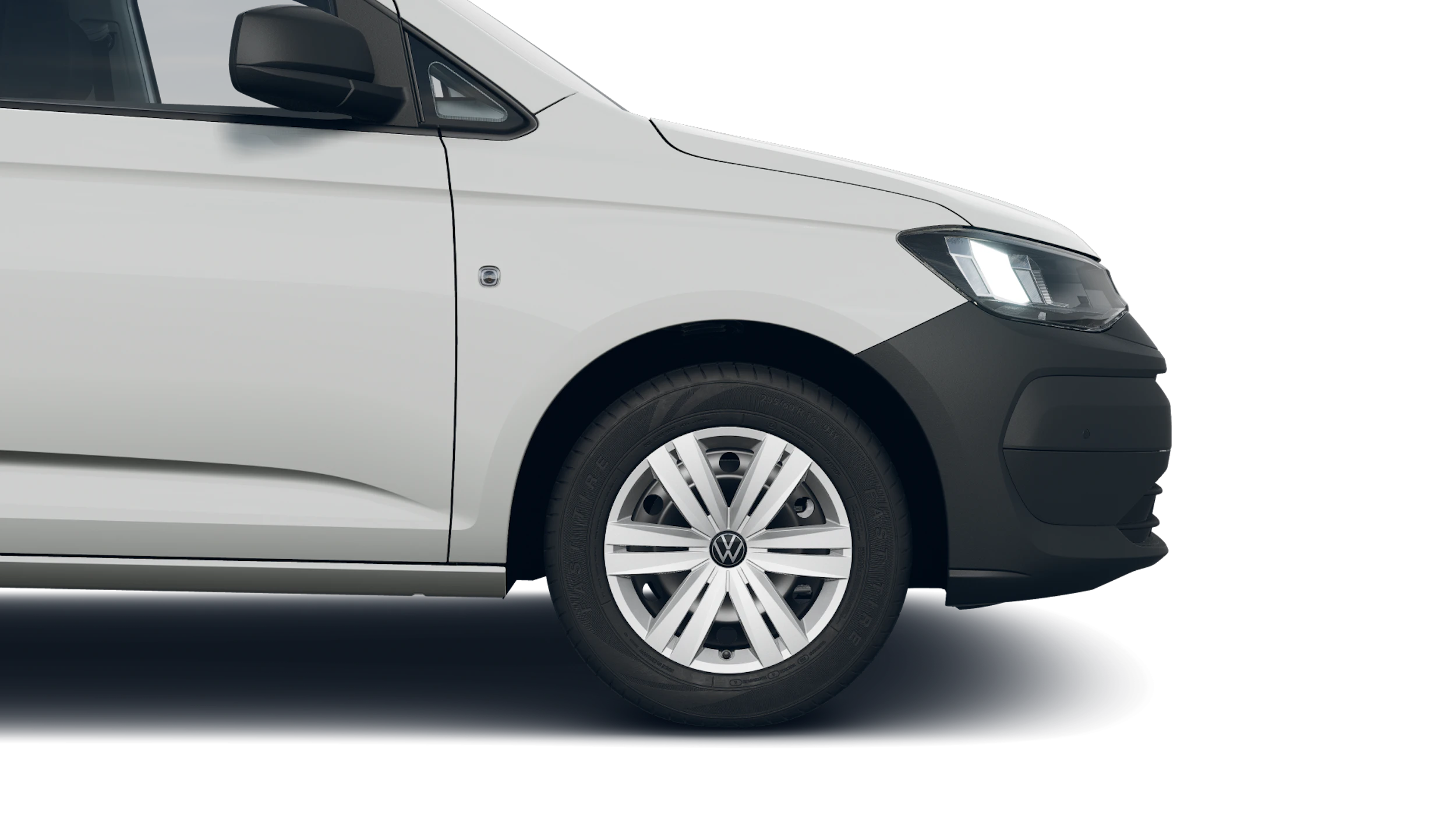Candy White -valkoinen normaaliväri Volkswagen Caddy 2027 kuva 9.