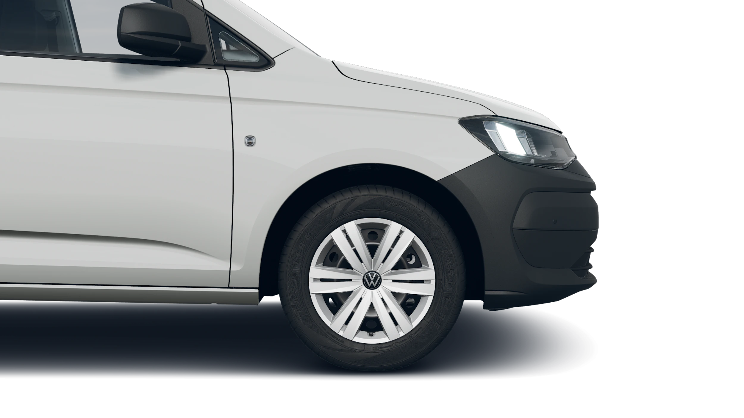 Candy White -valkoinen normaaliväri Volkswagen Caddy 2027 kuva 9.