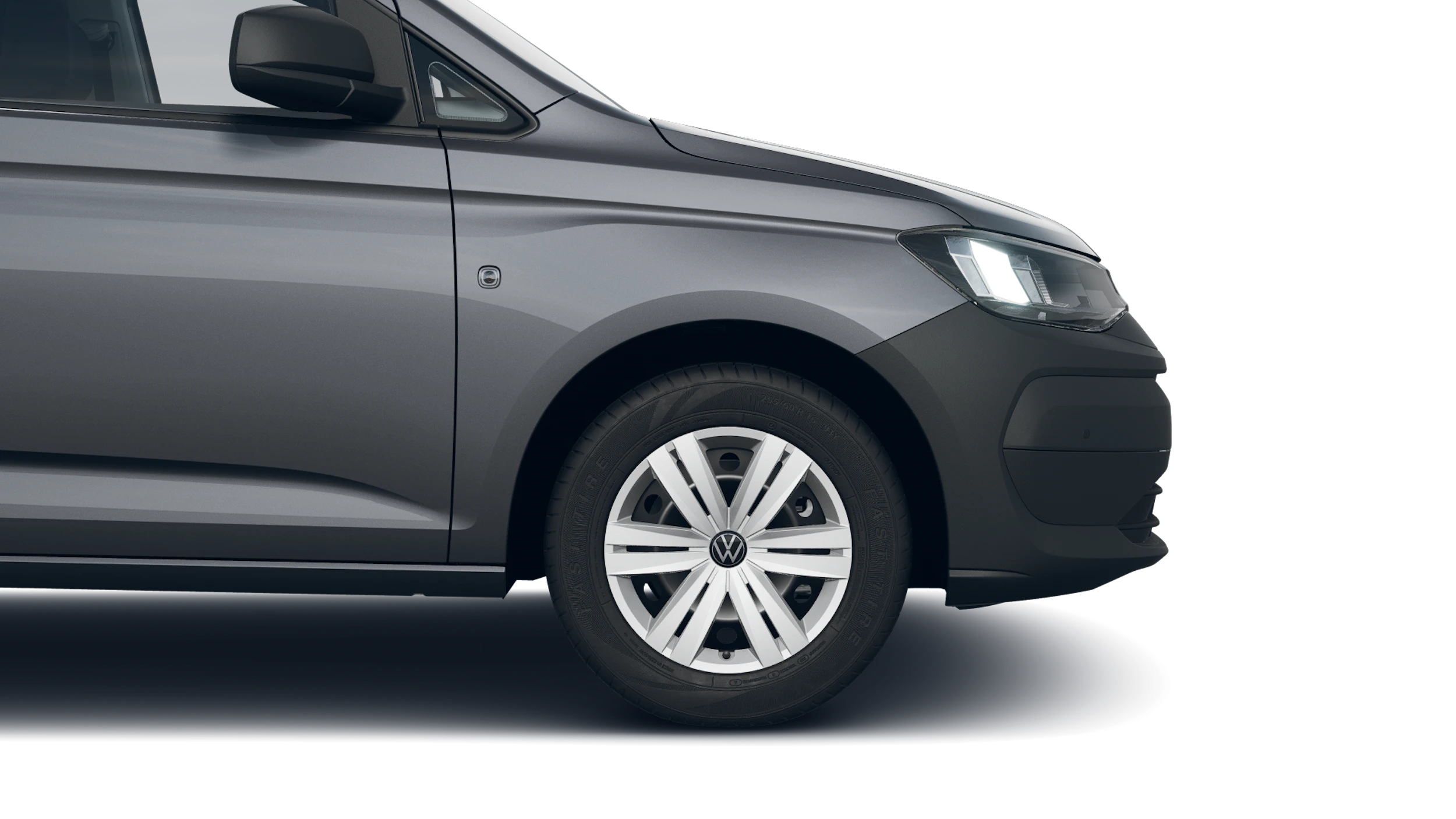 Indium Grey -tummanharmaa metalliväri Volkswagen Caddy 2027 kuva 8.