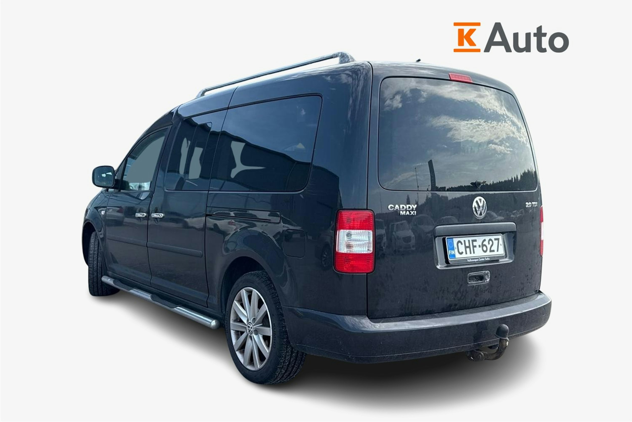 musta Volkswagen Caddy Maxi 2009 kuva 2.