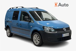 sininen Volkswagen Caddy Maxi 2011 kuva 1.