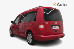 Punainen Volkswagen Caddy Maxi 2010 kuva 2.