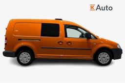 Oranssi Volkswagen Caddy Maxi 2010 kuva 7.