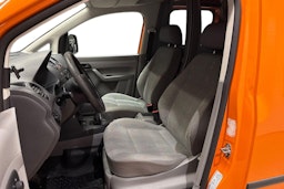 Oranssi Volkswagen Caddy Maxi 2010 kuva 11.