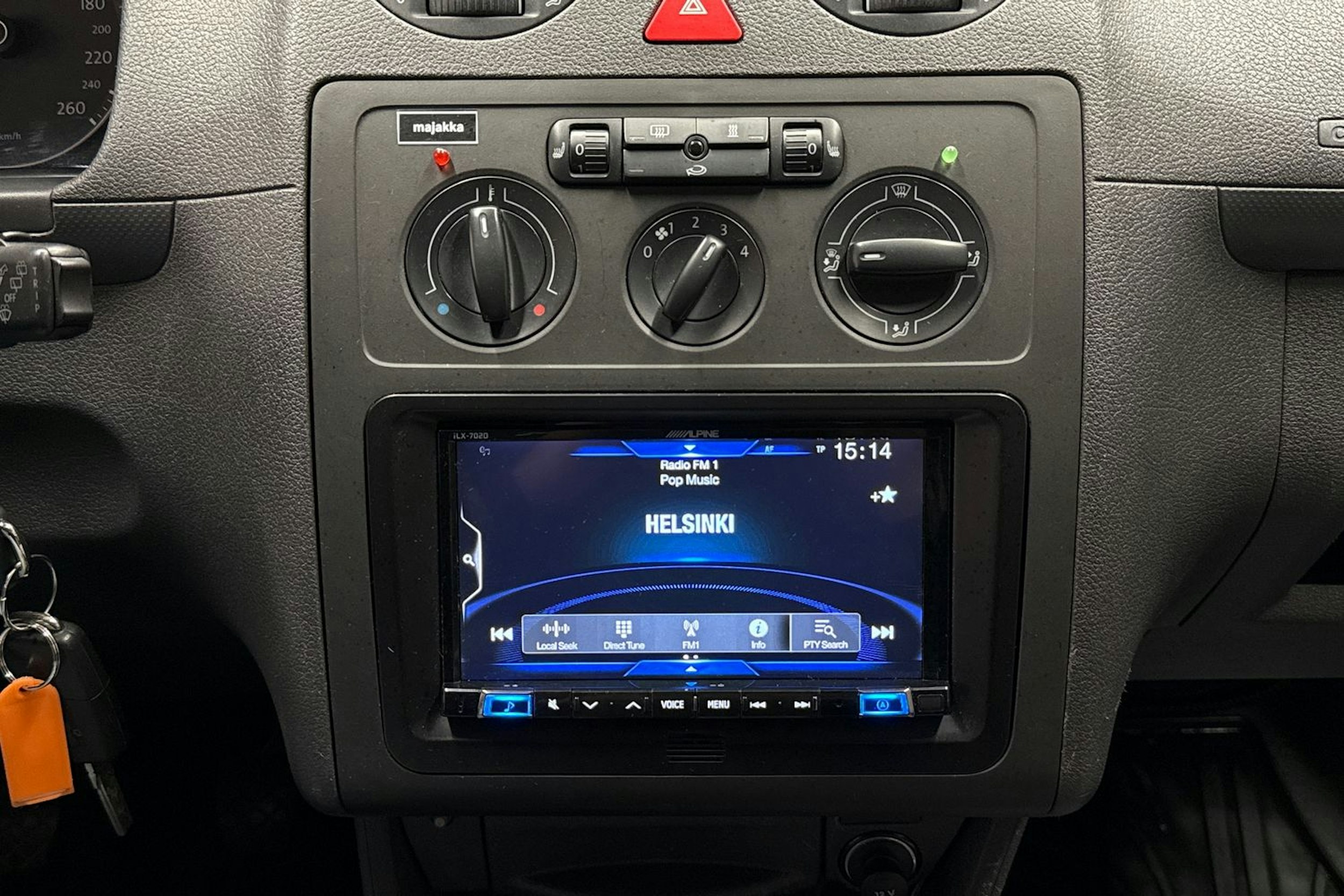 Oranssi Volkswagen Caddy Maxi 2010 kuva 19.