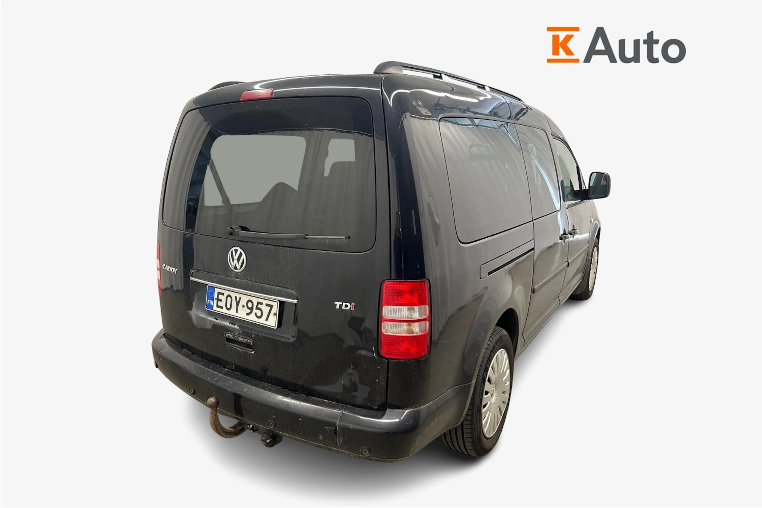 musta Volkswagen Caddy Maxi 2011 kuva 3.