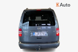 Vihreä Volkswagen Caddy Maxi 2011 kuva 3.