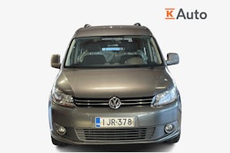 Vihreä Volkswagen Caddy Maxi 2011 kuva 4.