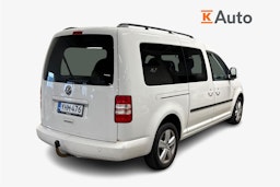 valkoinen Volkswagen Caddy Maxi 2011 kuva 2.