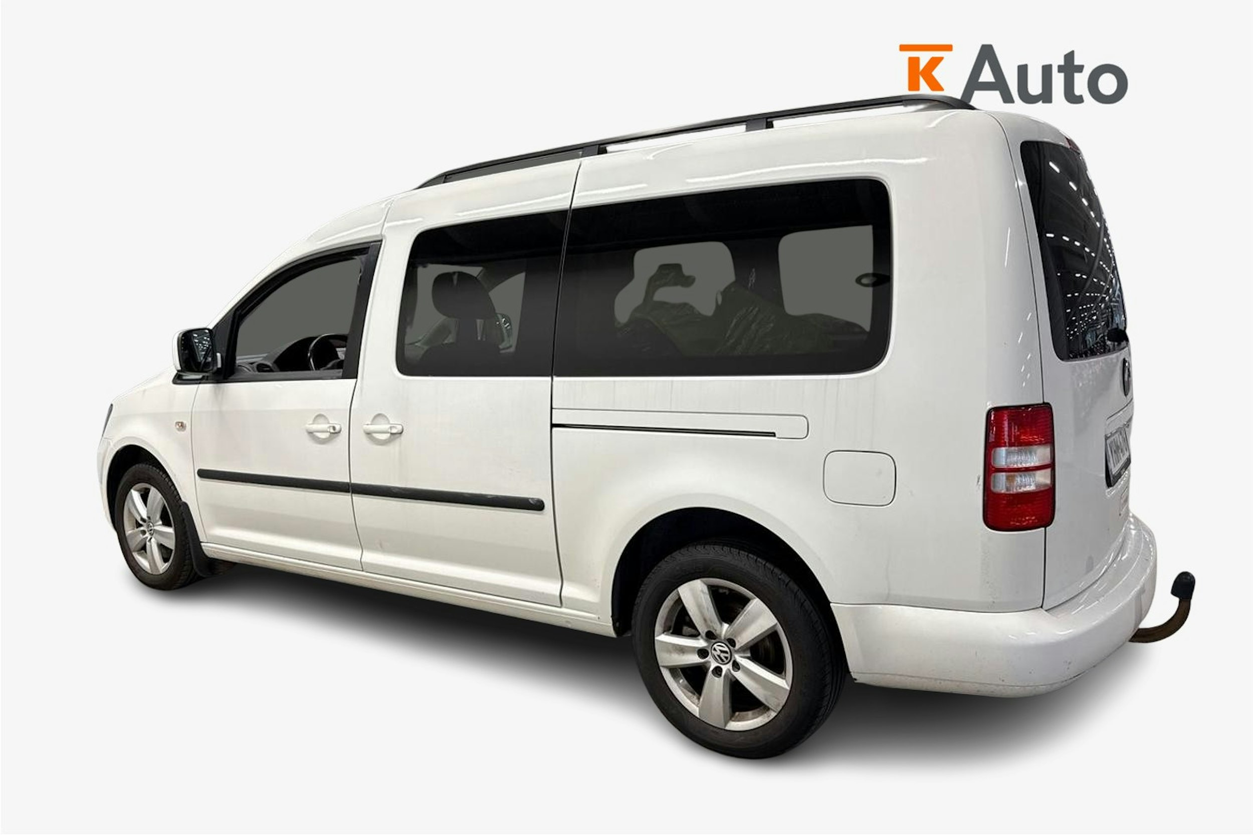 valkoinen Volkswagen Caddy Maxi 2011 kuva 6.
