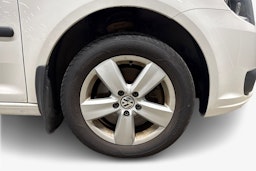 valkoinen Volkswagen Caddy Maxi 2011 kuva 11.