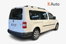 valkoinen Volkswagen Caddy Maxi 2012 kuva 2.
