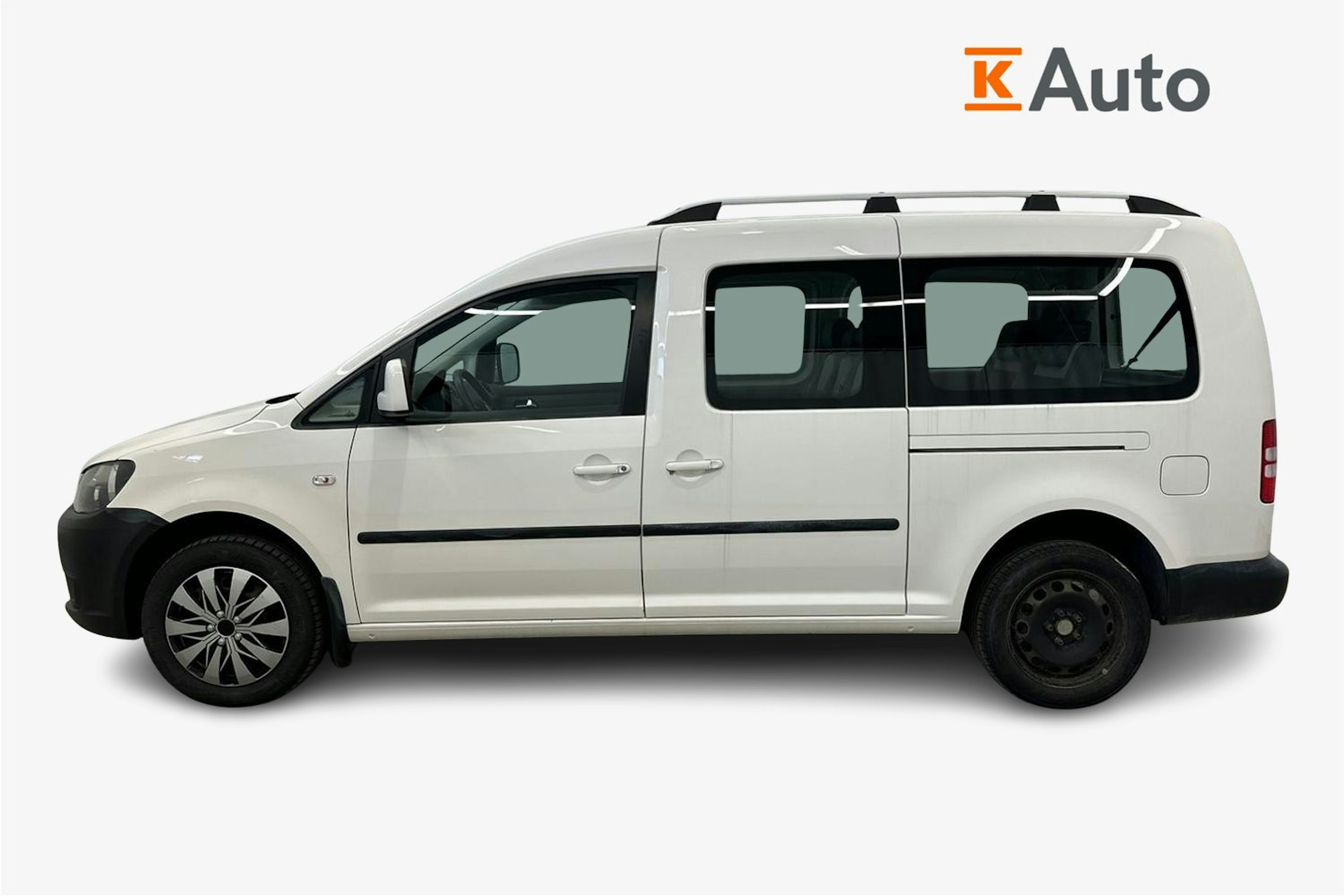 valkoinen Volkswagen Caddy Maxi 2012 kuva 6.