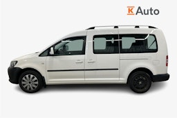 valkoinen Volkswagen Caddy Maxi 2012 kuva 6.