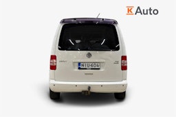 valkoinen Volkswagen Caddy Maxi 2012 kuva 4.
