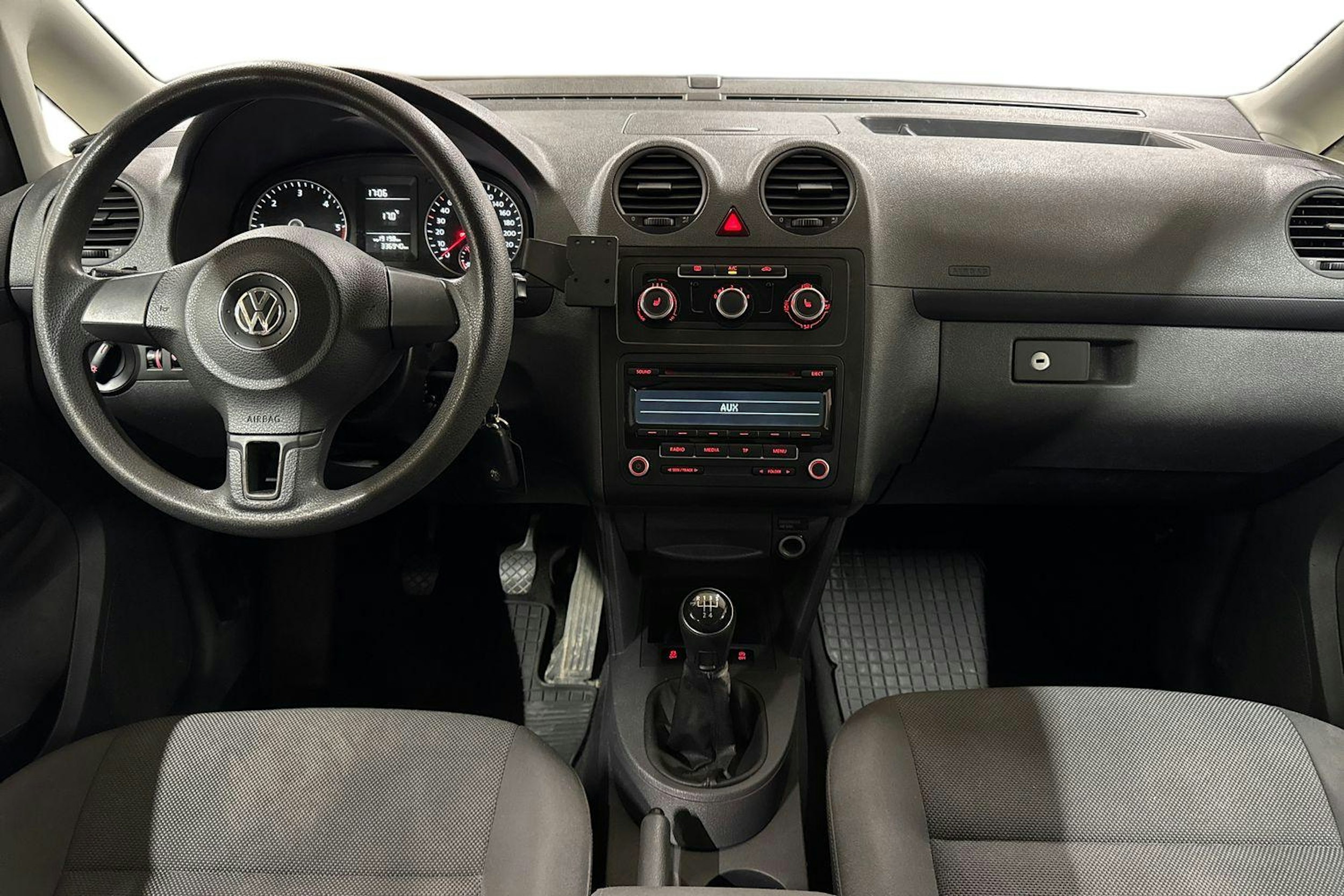 valkoinen Volkswagen Caddy Maxi 2012 kuva 9.