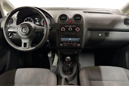 valkoinen Volkswagen Caddy Maxi 2012 kuva 9.