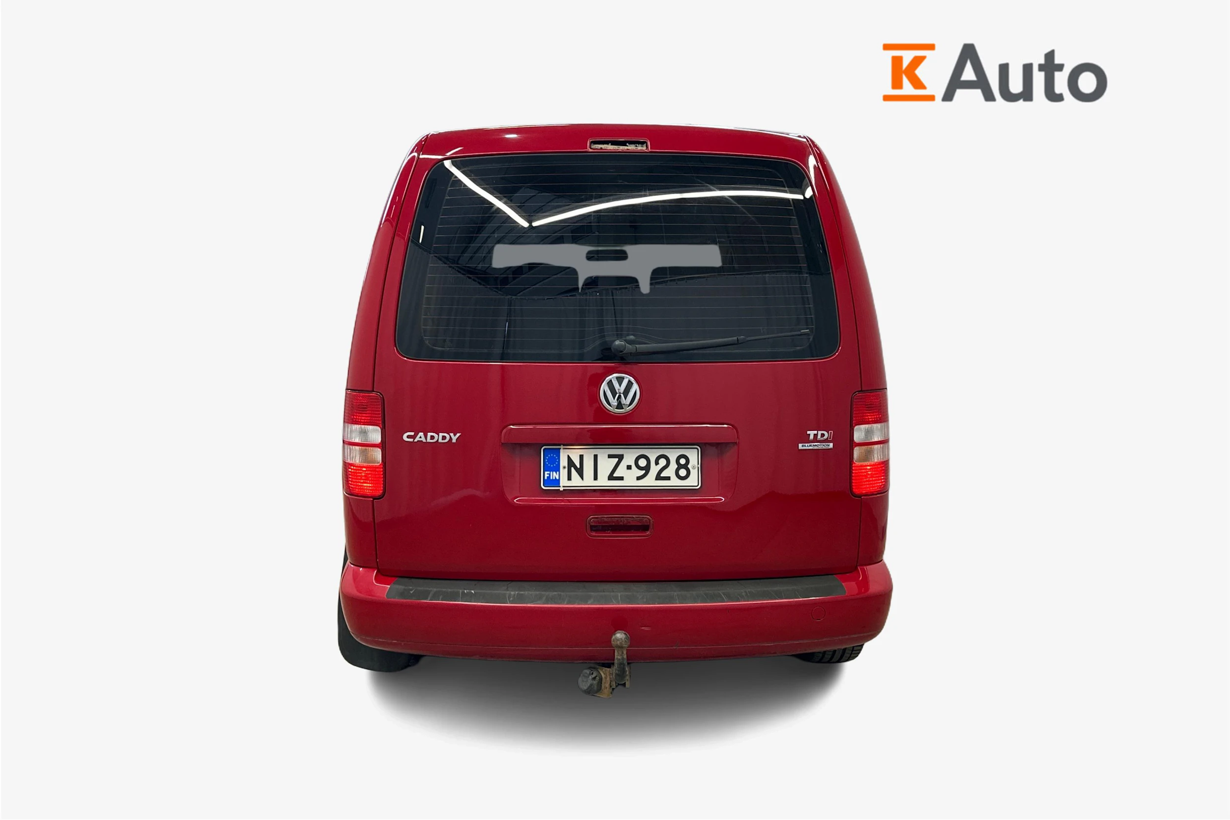 punainen Volkswagen Caddy Maxi 2012 kuva 4.