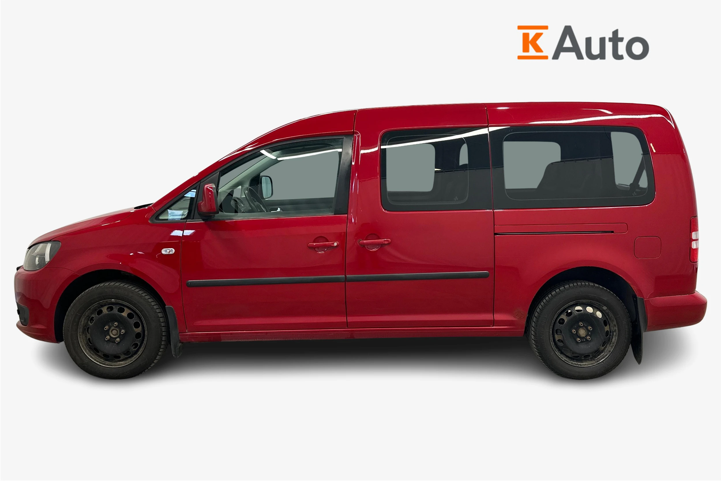 punainen Volkswagen Caddy Maxi 2012 kuva 7.