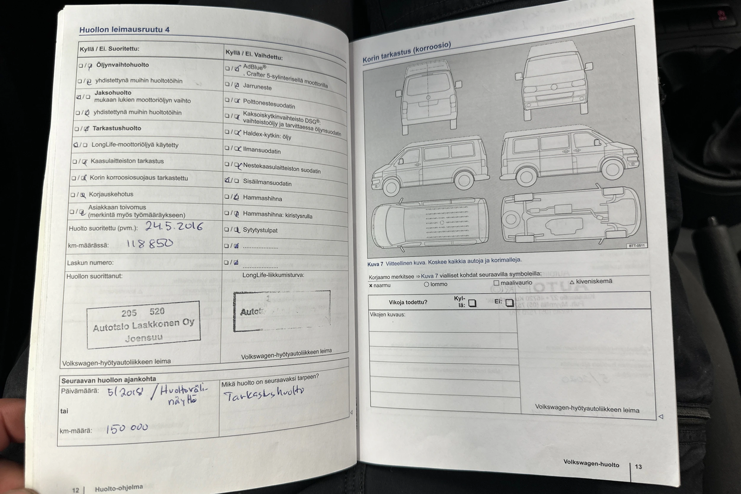 punainen Volkswagen Caddy Maxi 2012 kuva 26.