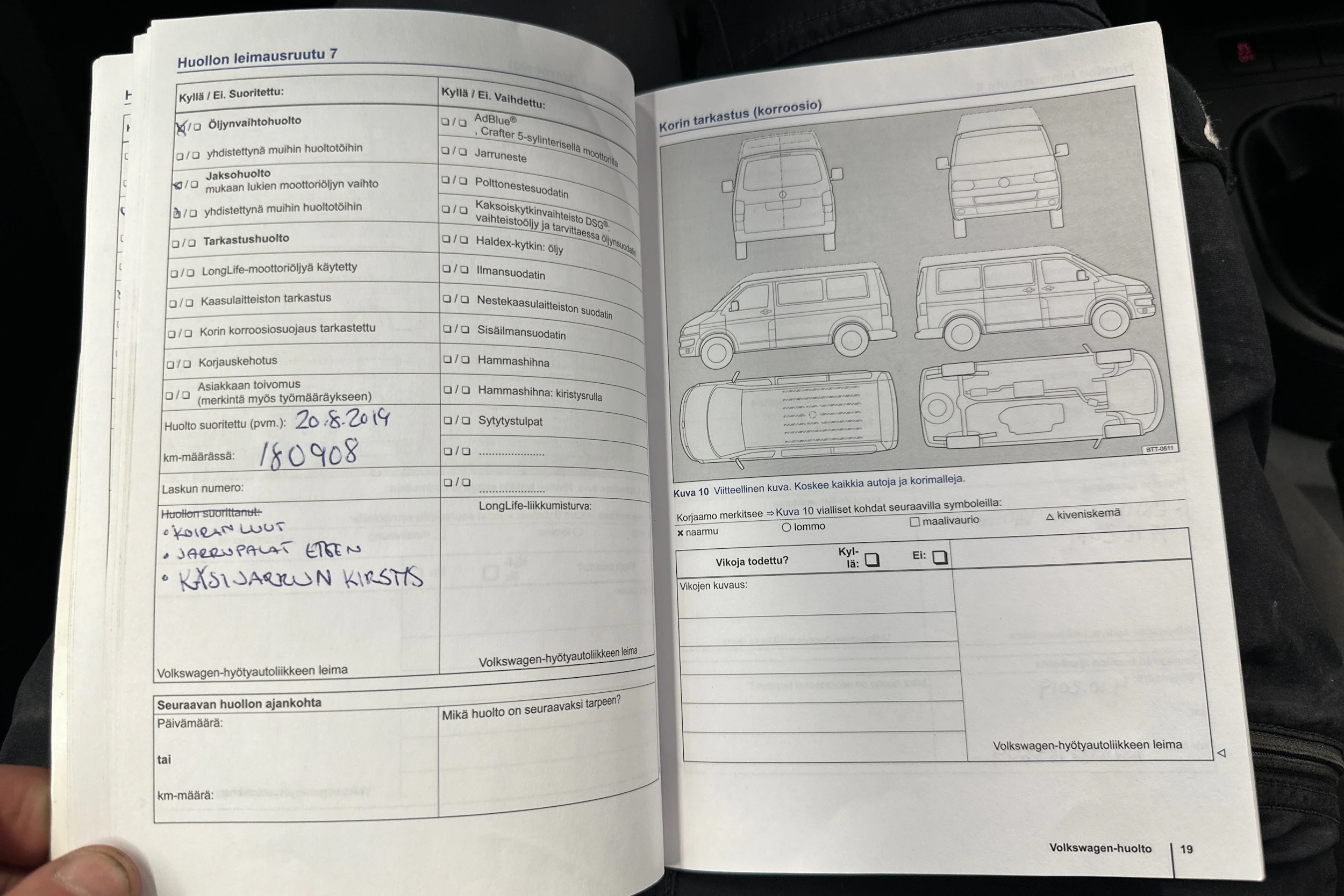 punainen Volkswagen Caddy Maxi 2012 kuva 29.