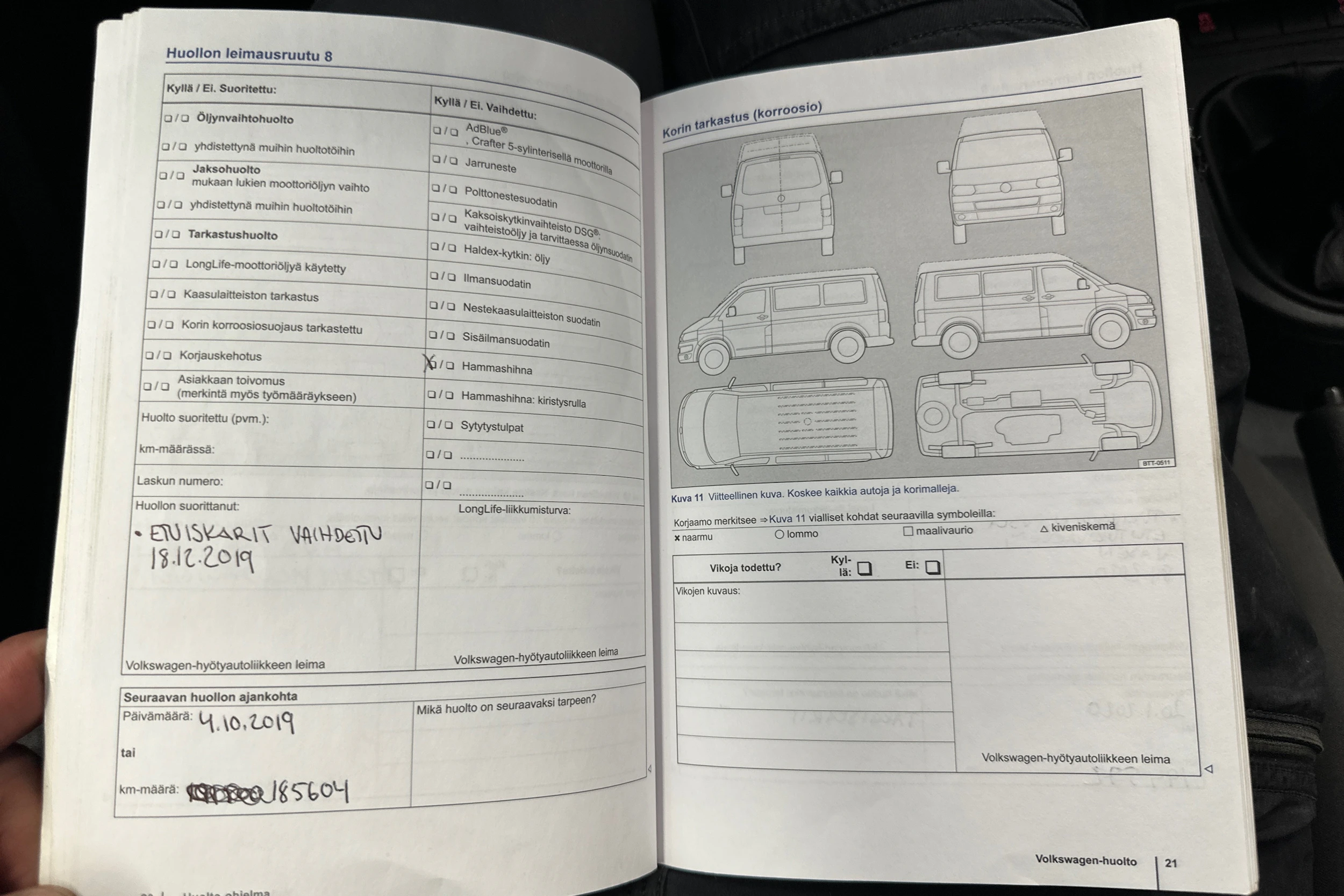 punainen Volkswagen Caddy Maxi 2012 kuva 30.