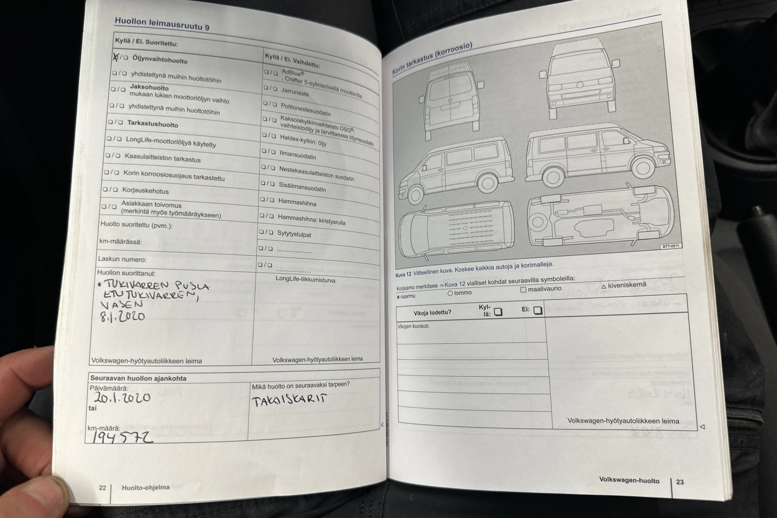 punainen Volkswagen Caddy Maxi 2012 kuva 31.