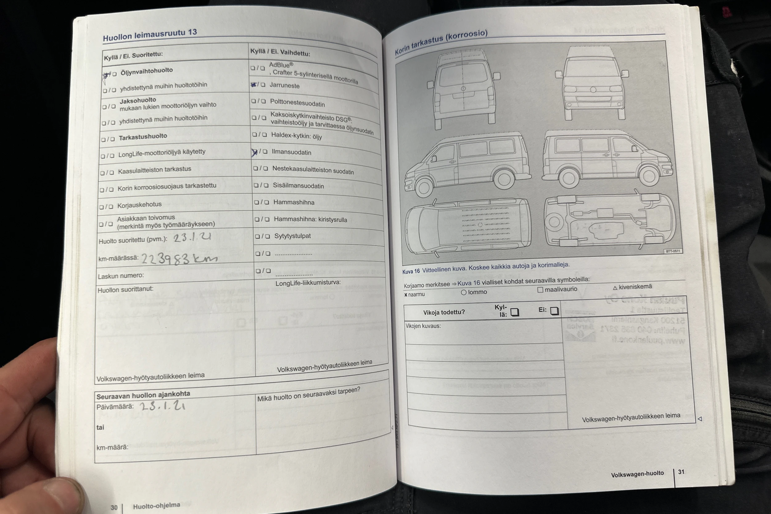 punainen Volkswagen Caddy Maxi 2012 kuva 34.