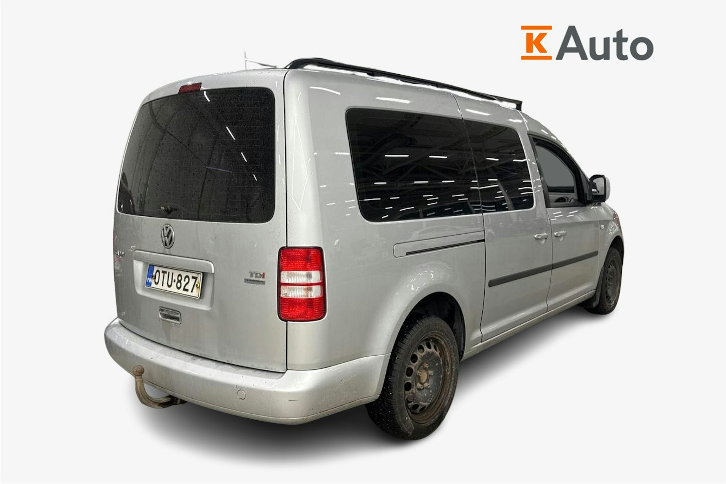 harmaa Volkswagen Caddy Maxi 2012 kuva 2.