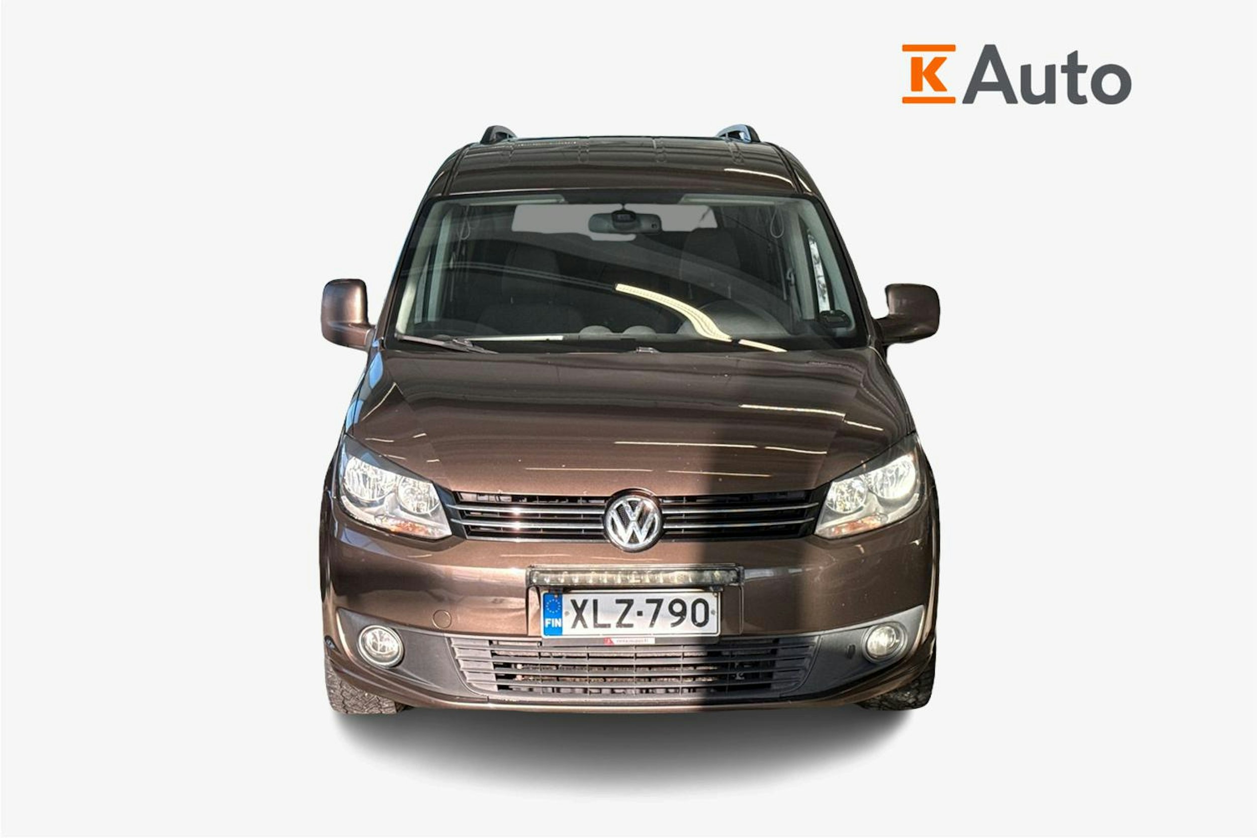 Ruskea (beige) Volkswagen Caddy Maxi 2012 kuva 5.