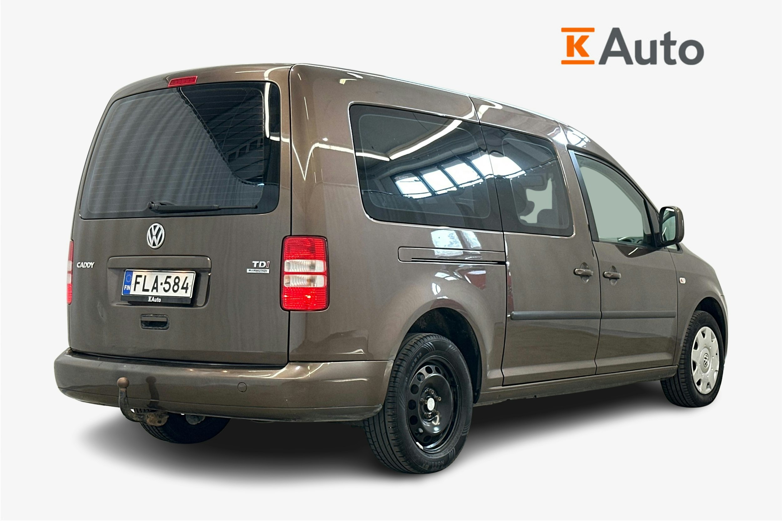 ruskea (beige) Volkswagen Caddy Maxi 2013 kuva 2.