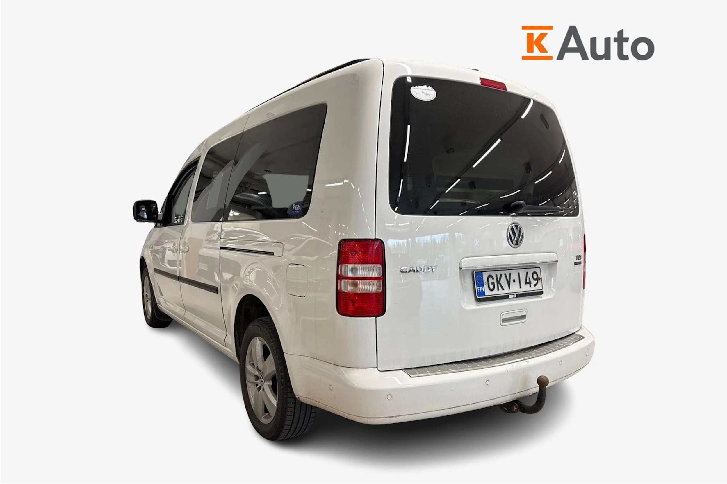 Valkoinen Volkswagen Caddy Maxi 2014 kuva 2.