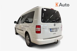 Valkoinen Volkswagen Caddy Maxi 2014 kuva 2.