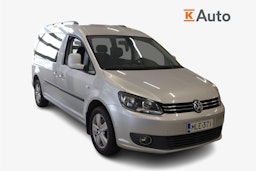 Harmaa Volkswagen Caddy Maxi 2013 kuva 1.