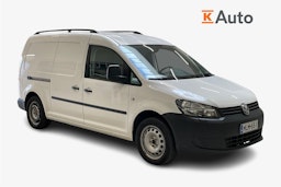 valkoinen Volkswagen Caddy Maxi 2013 kuva 1.