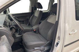 valkoinen Volkswagen Caddy Maxi 2013 kuva 7.