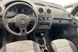 valkoinen Volkswagen Caddy Maxi 2013 kuva 9.
