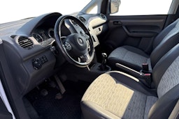 valkoinen Volkswagen Caddy Maxi 2013 kuva 3.
