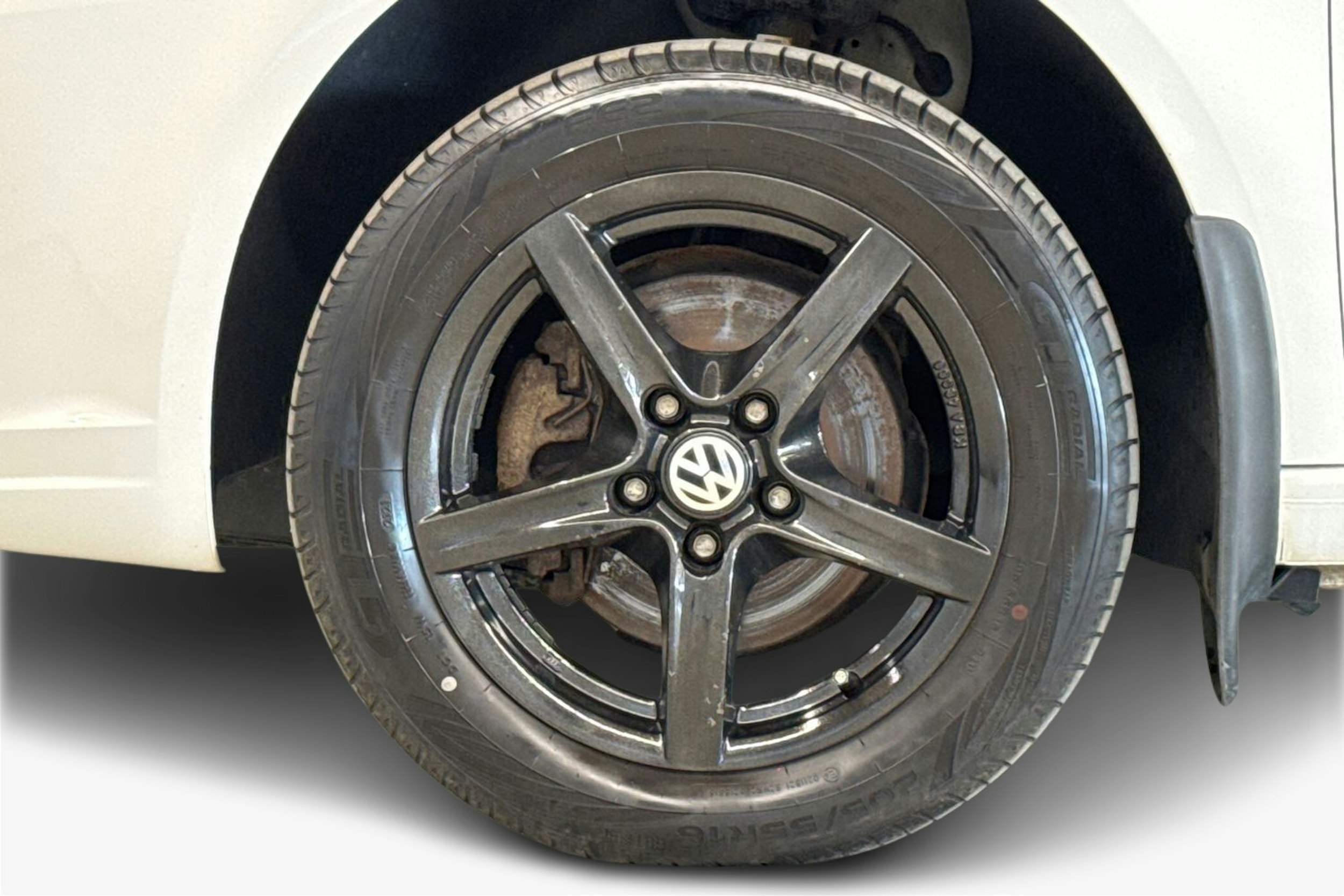 valkoinen Volkswagen Caddy Maxi 2014 kuva 11.