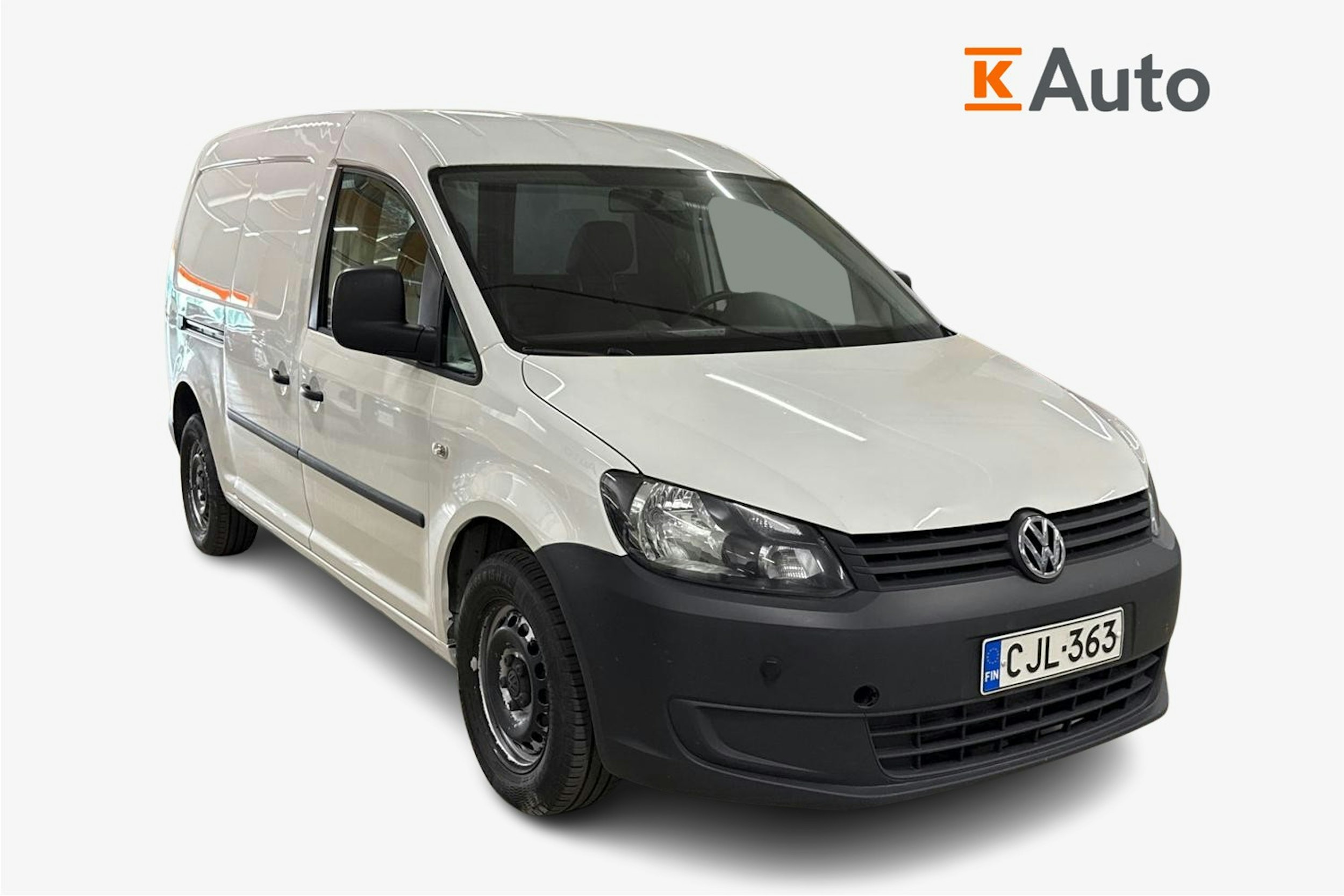 valkoinen Volkswagen Caddy Maxi 2014 kuva 1.