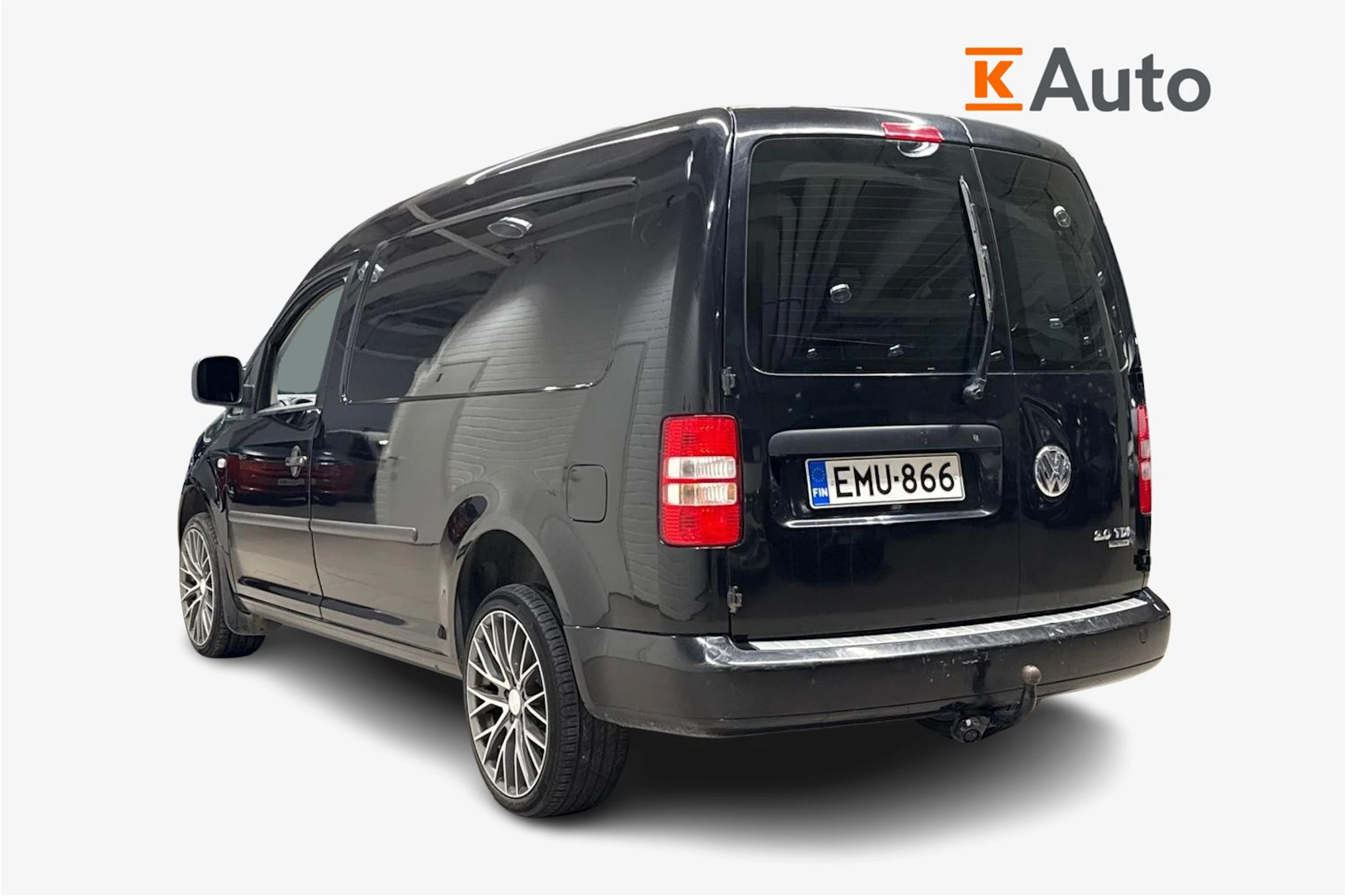 Musta Volkswagen Caddy Maxi 2014 kuva 3.