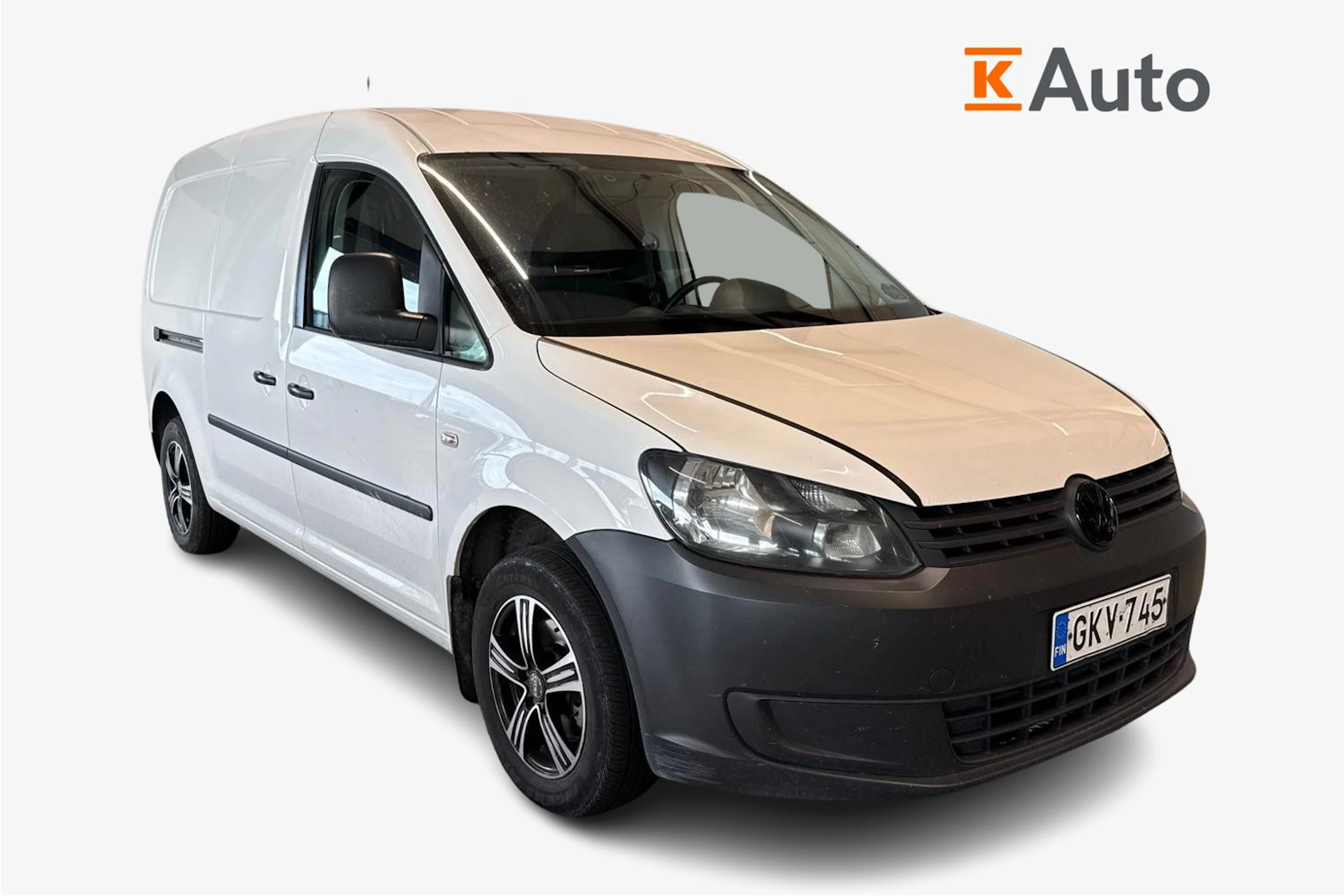 valkoinen Volkswagen Caddy Maxi 2014 kuva 1.