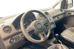 Punainen Volkswagen Caddy Maxi 2015 kuva 7.