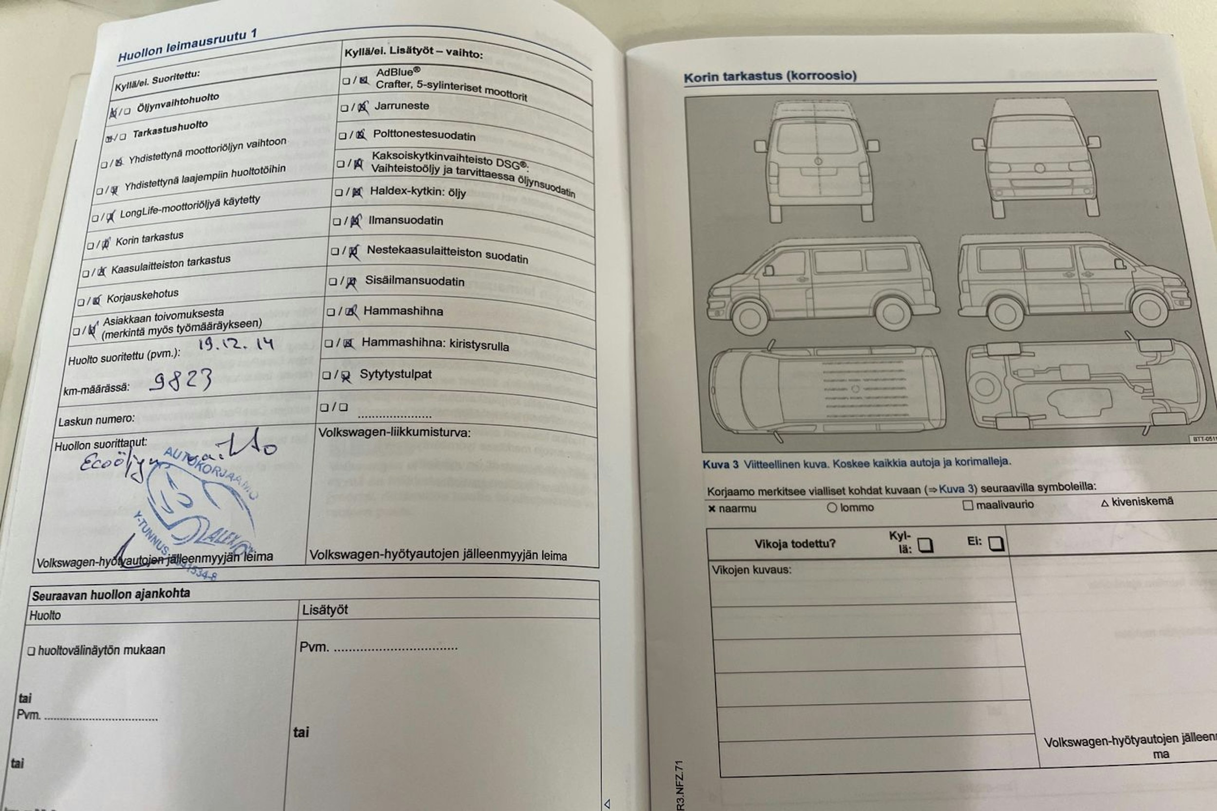 Punainen Volkswagen Caddy Maxi 2015 kuva 25.