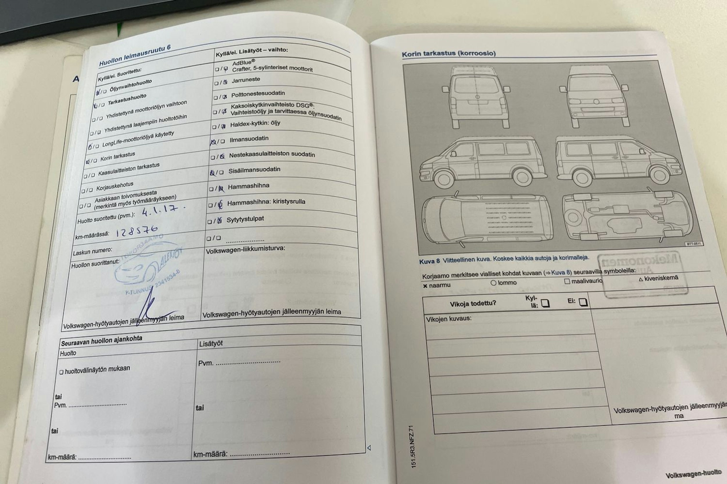 Punainen Volkswagen Caddy Maxi 2015 kuva 30.
