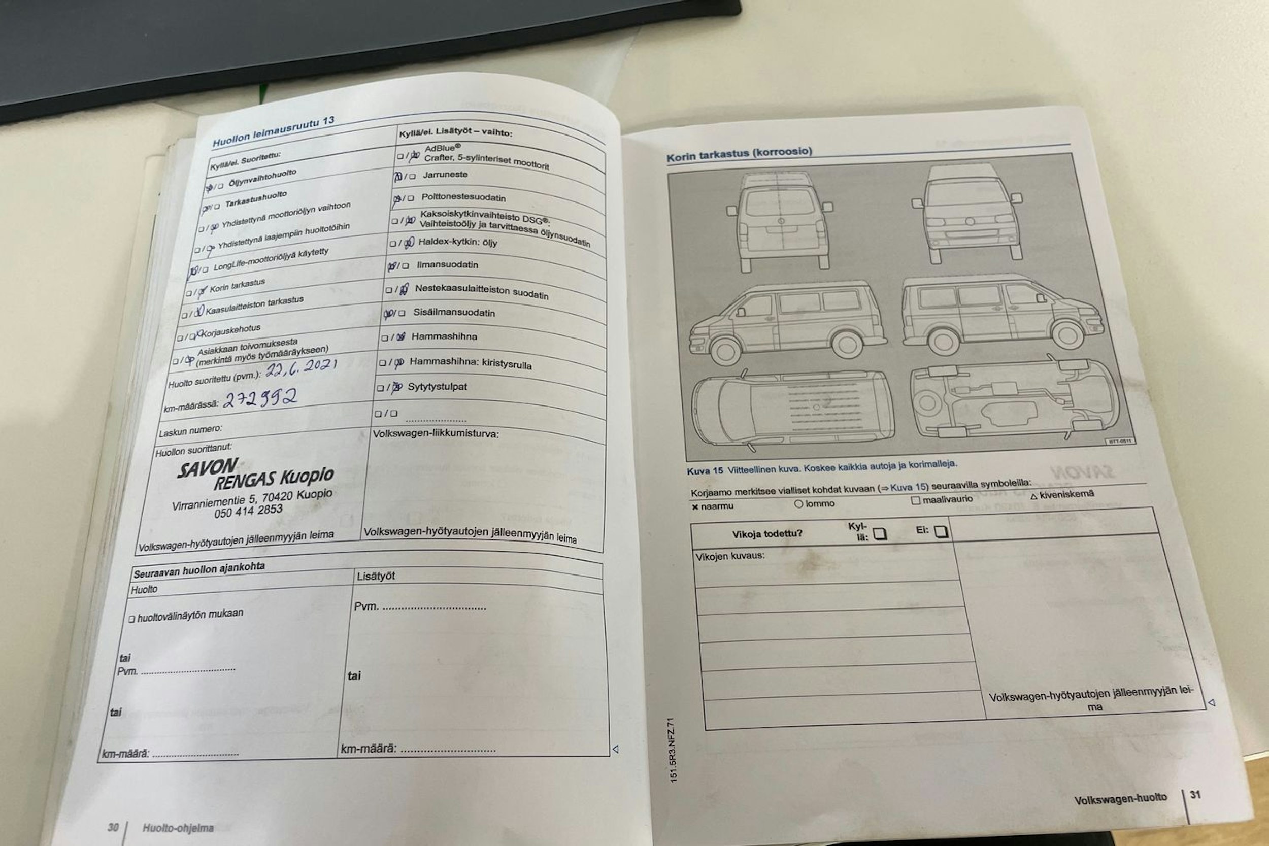 Punainen Volkswagen Caddy Maxi 2015 kuva 37.