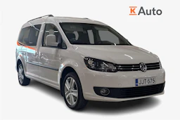 valkoinen Volkswagen Caddy Maxi 2015 kuva 1.