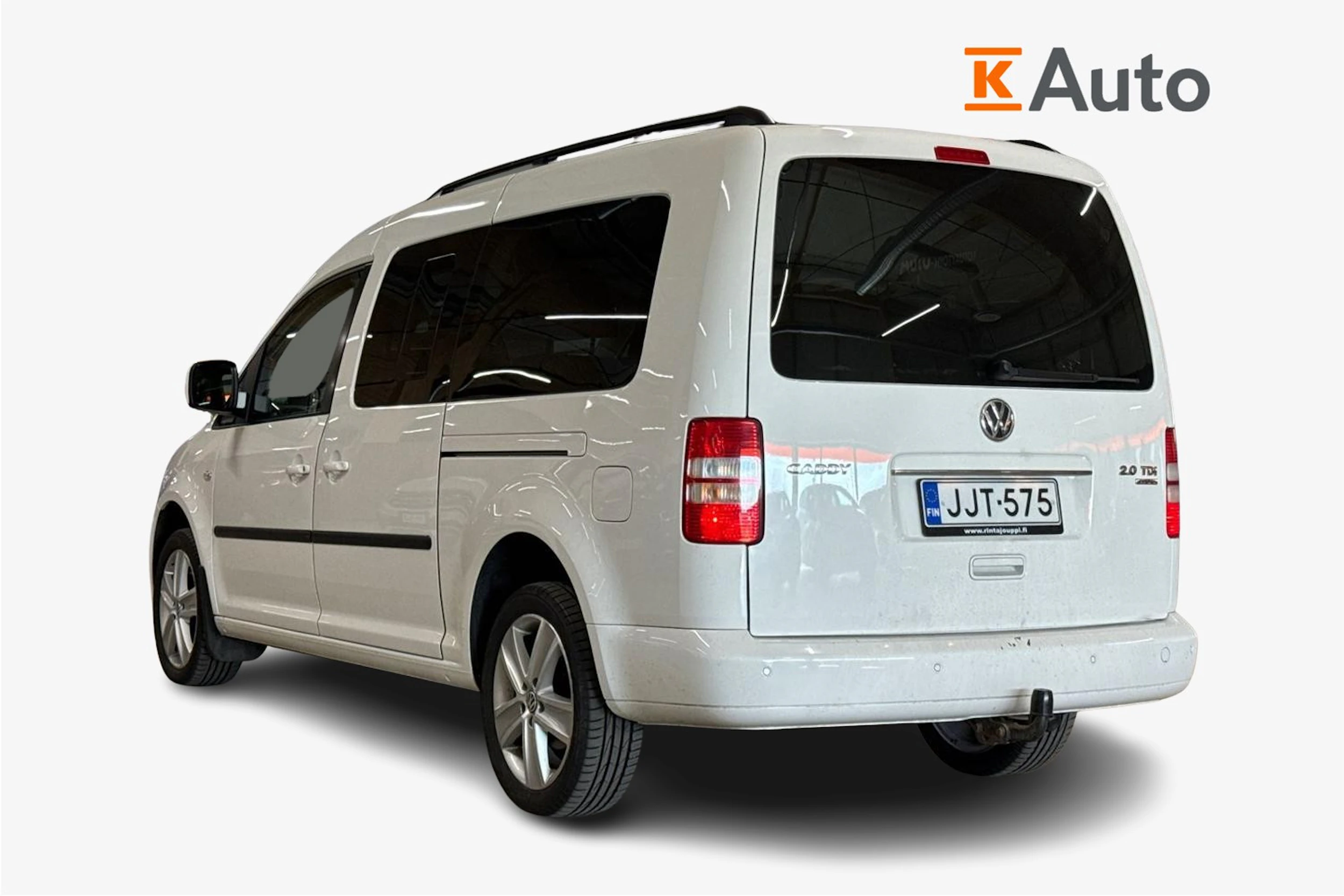 valkoinen Volkswagen Caddy Maxi 2015 kuva 2.