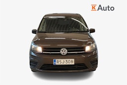 Ruskea (beige) Volkswagen Caddy Maxi 2015 kuva 4.