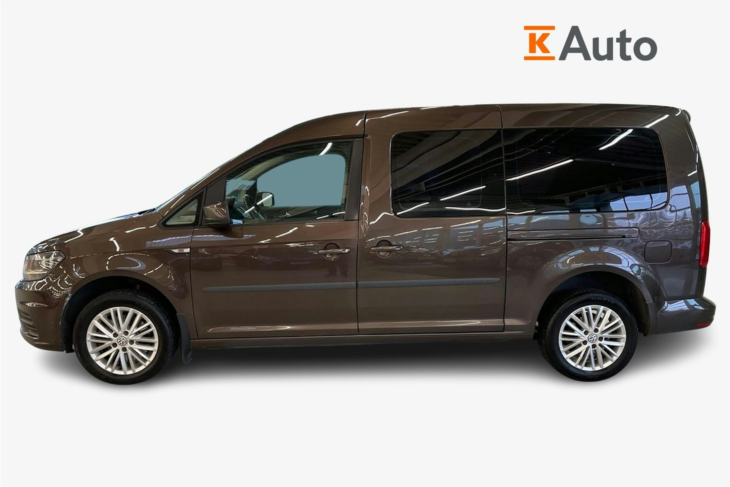 Ruskea (beige) Volkswagen Caddy Maxi 2015 kuva 5.